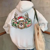 Christmas Deer Hunting Camo Hoodie by Dog Mom Hat
