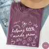 New Teacher Comfort Colors® Shirt – Cute Kindergarten & Preschool Teacher Gift by Dog Mom Hat