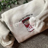 Embroidered "Pass Me A Fridge" Sweatshirt by Dog Mom Hat