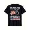 Vintage Patriotic American Flag & Soldier T-Shirt – "Stand for Freedom" Bold Slogan by Dog Mom Hat