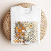 Skull and Flowers T-Shirt - Vintage Halloween Graphic Tee, Retro Oversized Streetwear Shirt