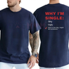 "Why I'm Single" Funny Graphic T-Shirt – Men's Humor Tee by Dog Mom Hat