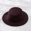 Winter Autumn Woolen Women Men Fedora Hats Fashionable Women Classic Wide Brim Fedora Hat Adjustable Big Fedoras Hat Luxury Brim Fedora Hat Summer Men Classic Hat by Stevvex