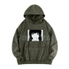 Asa Stare Chainsaw Man Hoodie – Fun Anime & Manga Reference Pullover, Vintage Washed Fit