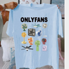 Women’s Letter & Fan Graphic T-Shirt – Casual Summer Round Neck Short Sleeve Tee for Daily Wear by Dog Mom Hat
