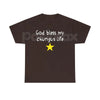 "God Bless My Chungus Life" Funny T-Shirt - Ironic Big Chungus Meme Tee, Sarcastic Religious Parody Shirt, Wholesome Internet Culture Apparel