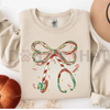 Christmas Nurse Sweatshirt by Dog Mom Hat