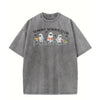 "Spooky Señora Club" Vintage Acid Wash T-Shirt – Unisex Graphic Shirt, Retro Vibe