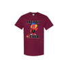 Youth Indiana Fever "Freddy Fever" T-Shirt – Red Graphic Tee by Something Inked by Dog Mom Hat