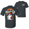 Boosch Light Halloween Tee - Spooky Ghost & Pumpkin 2-Sided Shirt, Funny Beer Parody
