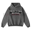 Retro Treaty Oak Revival Western Hoodie by Dog Mom Hat