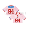 Team Benito Collection Jersey – Puerto Rico Crop Top Football Jersey, Unisex Fan Merch by Dog Mom Hat