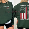 Patriotic 1776 "We The People" American Flag Pullover – Unisex Freedom Sweatshirt by Dog Mom Hat