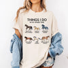 Things I Do In My Spare Time - Horse T-Shirt by EnjoyMyDesign LLC