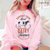 "Eat Local" Graphic Sweatshirt by Dog Mom Hat