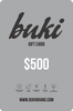 Gift Cards – Buki by Buki