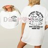 Dead Mom Club Shirt – "Tell My Mom What's She Gonna Do, Haunt Me?" Dark Humor Joke Tee, Unisex Sarcastic Apparel by Dog Mom Hat
