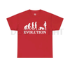 Evolution Simp Shirt – Funny Graphic Tee, Unisex Cotton Tee by Dog Mom Hat