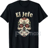 Vintage Skeleton Tequila T-Shirt - Dia De Los Muertos Apparel, Day of the Dead Mexican Skull Tee