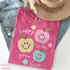 'Happy To See Your Face' Teacher Shirt – Comfort Colors Back to School Tee, New Teacher Gift, Cute Teacher Life Shirt