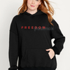 "Wear Red" Unisex Hoodie – Support Apparel, Solid Color Statement Pullover, Casual Cozy Top by Dog Mom Hat