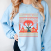 'Yule Shall Not Pass' Balrog Death Metal Font LOTR Ugly Christmas Sweater by Dog Mom Hat