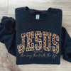 Christian Jesus Sweatshirt – Walk by Faith Religious Crewneck