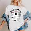 Cute Ghost "Boo" Halloween Shirt - "Drinking Mexican" Spooky Season Tee by Dog Mom Hat