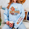 Retro Heat Miser & Snow Miser Christmas Sweatshirt by Dog Mom Hat