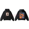 Bo Nix Vintage Football Hoodie by Dog Mom Hat