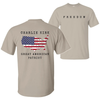 Charlie Kirk Freedom & Patriotism Graphic T-Shirt – 2-Sided Design by Dog Mom Hat