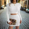 Women’s knit sweater and skirt set by FitiqueFit