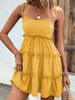 Elegant White Spaghetti Strap Dress Minimalist & Chic Summer Essential Unique Retro Dress by Stevvex