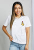 Simply Love Finger Heart Emoji Graphic Cotton T-Shirt by Simply Love