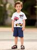 Children's Racing Car T-Shirt and Shorts Set by Simply Love