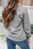 Gray Sequin Baseball Graphic Crewneck Game Day Sweatshirt by Wild and Free Boutique