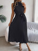 Cute Pink Sleeveless Midi Dress Elegant & Flowy Girls Dress Beautiful Design by Stevvex