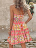 Paisley Print Halter Neck Mini Dress by Wild and Free Boutique