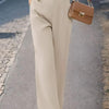 Women’s Elegant Suit Pants with Pockets – Office Trousers by FitiqueFit