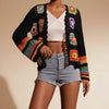 Hand-Crocheted Knitted Cardigan for Women by FitiqueFit