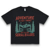 Women's "Adventure Is Out There!" Mountain Lakes Tee – Summer by Dog Mom Hat