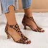 Women’s Peep Toe Zipper Heel Shoes | Suede High Heel Sandals by FitiqueFit
