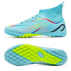 Children's Football Shoes TF Broken Nail High-top Breathable by My Store