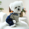 Pet Clothes Dog Four Feet Heart Vintage by My Store