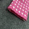 Niche Design Rhinestone Bow Knitted Coat Skirt Outfit