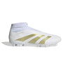 adidas League Laceless Firm Ground Sneaker White/Gold Metallic/Sandy Beige Metallic 8.5 by EasyOptionXY