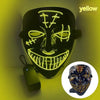 Cold Light Halloween Mask Led Luminous by My Store