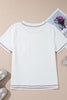 RODEO Horseshoe Embroidered Patch Pocket T-Shirt