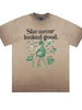 Men's Vintage Graphic Round Neck Oversized T-Shirt by Simply Love