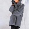 Plus Size Oversized Wool-Like Coat by FitiqueFit